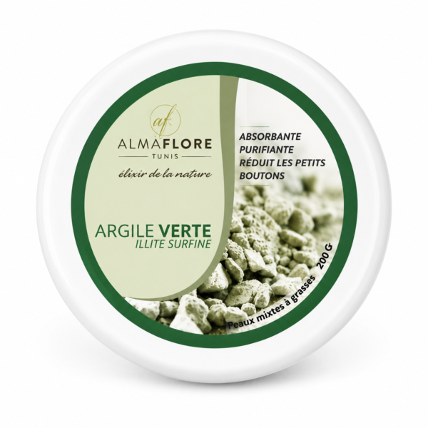 Poudre d'argile Verte 200g, ALMAFLORE