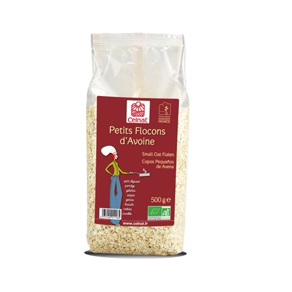 Petits Flocons d’Avoine Bio 500g, Celnat