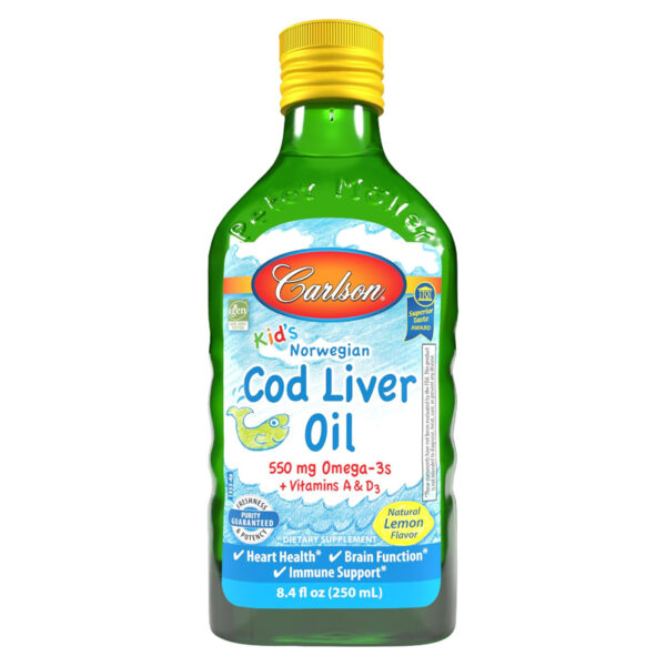 Kid's Cod Liver Oil, Carlson