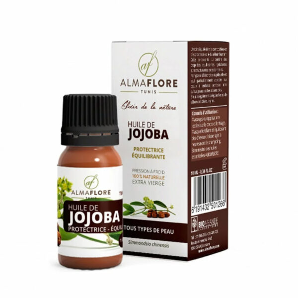 HUILE DE JOJOBA BIO 10ML, ALMAFLORE