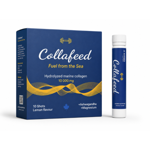 COLLAFEED SPORT COLLAGÈNE MARIN HYDROLYSÉ 10 000 MG, AYFEED Nutrition