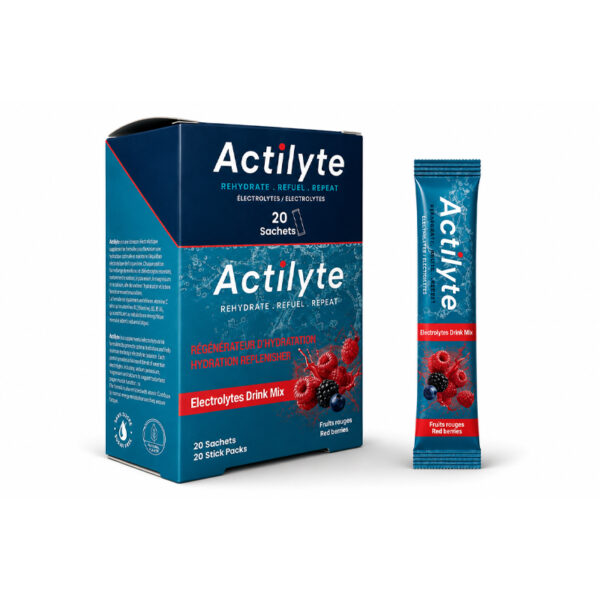 ACTILYTE ELECTROLYTES DRINK MIX 20 SACHETS, AYFEED Nutrition
