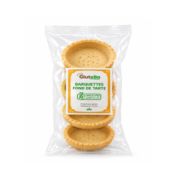 Barquettes Fond de Tarte Sans Gluten, Glutella